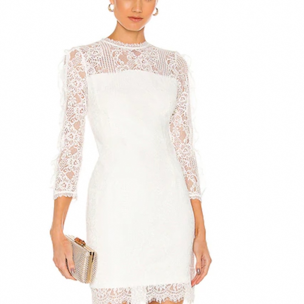 Dress, Ivory Lace, Bridal